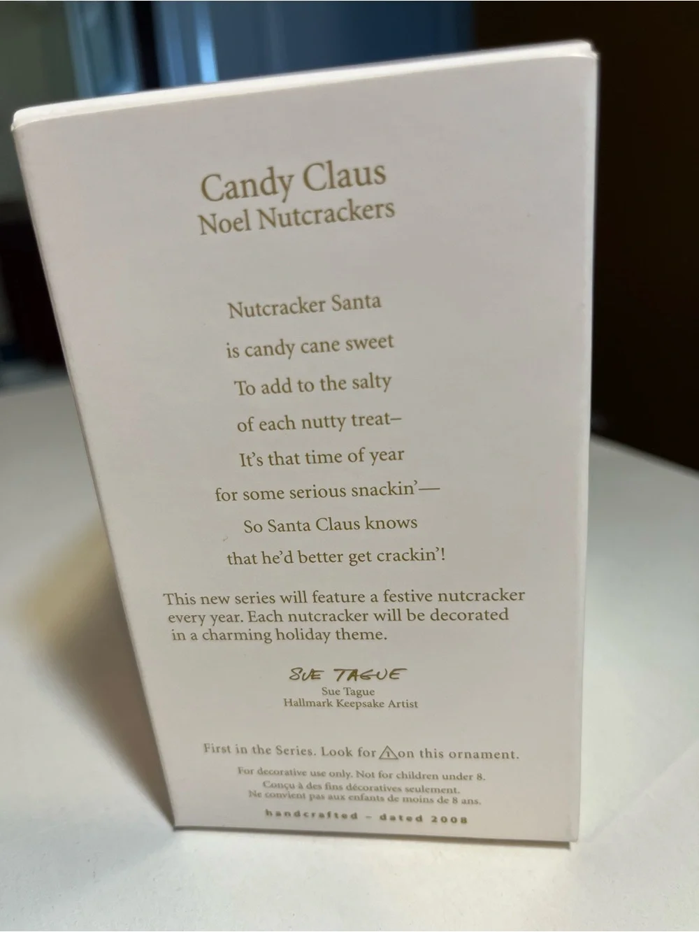 Hallmark Keepsake Candy Clause Noel Nutcracker Ornament -